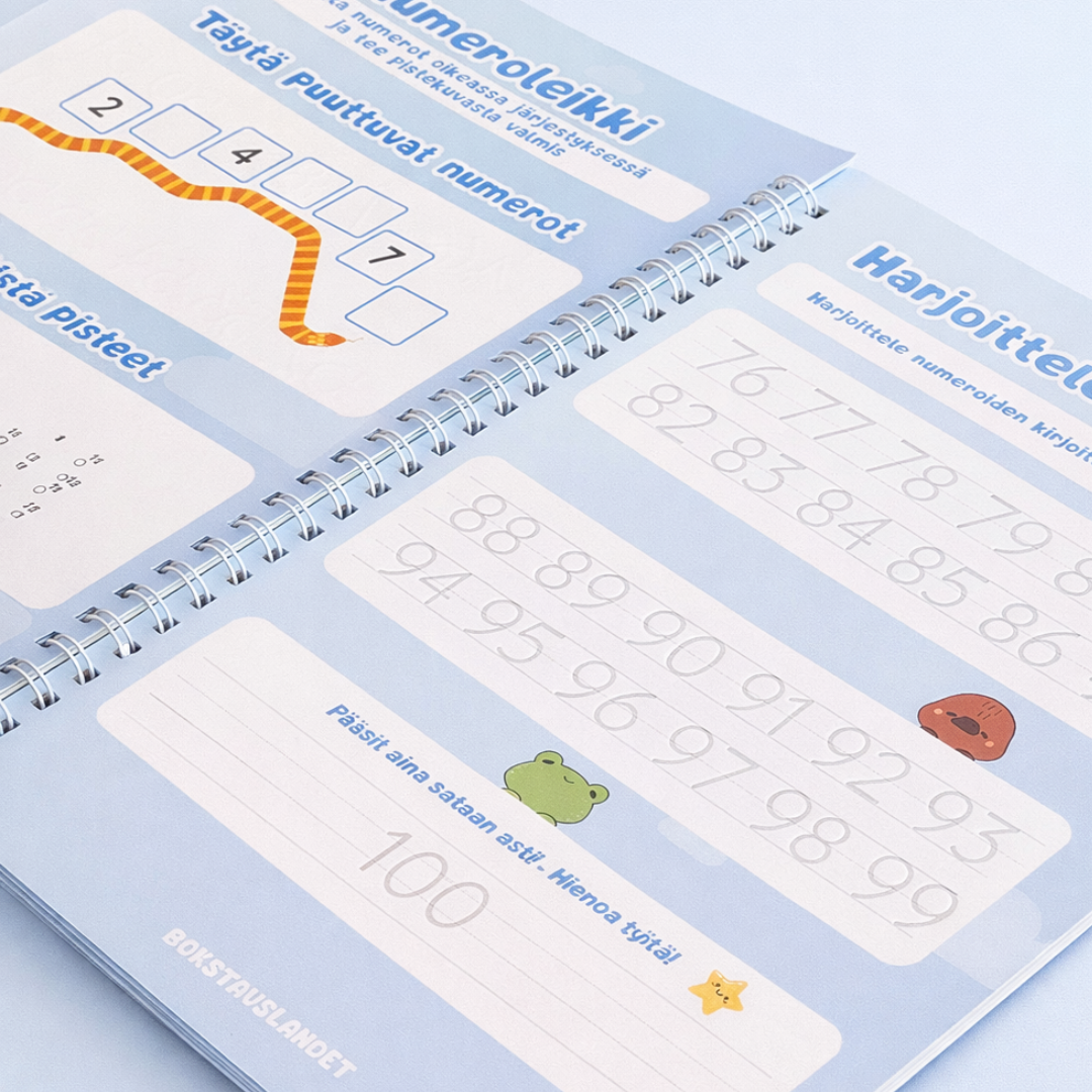 Bokstavslandet - Taianomainen käsialaharjoitussetti